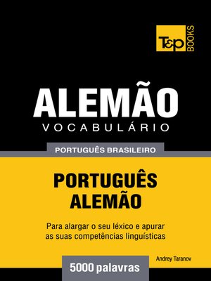 cover image of Vocabulário Português Brasileiro-Alemão